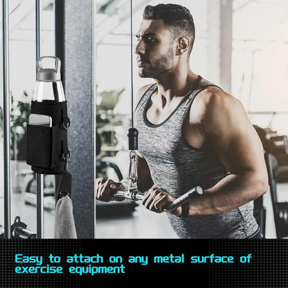 Magnetic Water Bottle Holder Bag 2025 – Gym & Outdoor Sports, Strong Magnet Cup Pouch