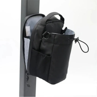 Magnetic Water Bottle Holder – Portable Pouch with Phone Pocket, Large Capacity Gym Accessories Organizer