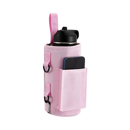 Magnetic Water Bottle Holder Bag 2025 – Gym & Outdoor Sports, Strong Magnet Cup Pouch