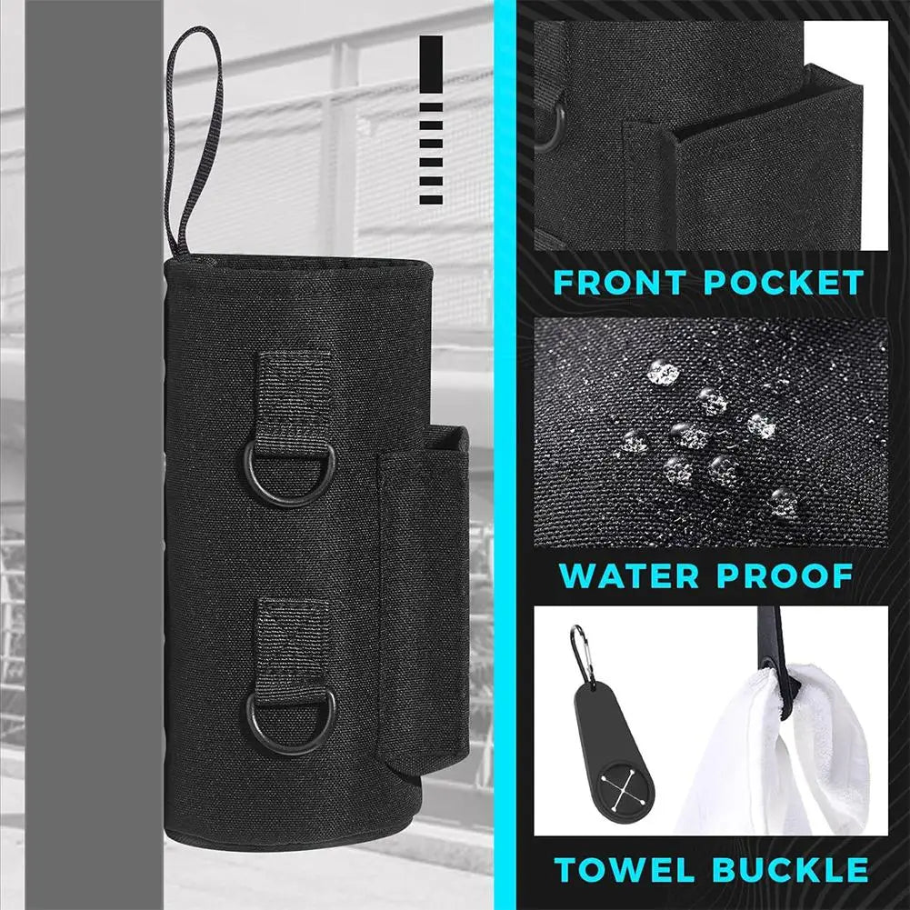 Magnetic Water Bottle Holder Bag 2025 – Gym & Outdoor Sports, Strong Magnet Cup Pouch