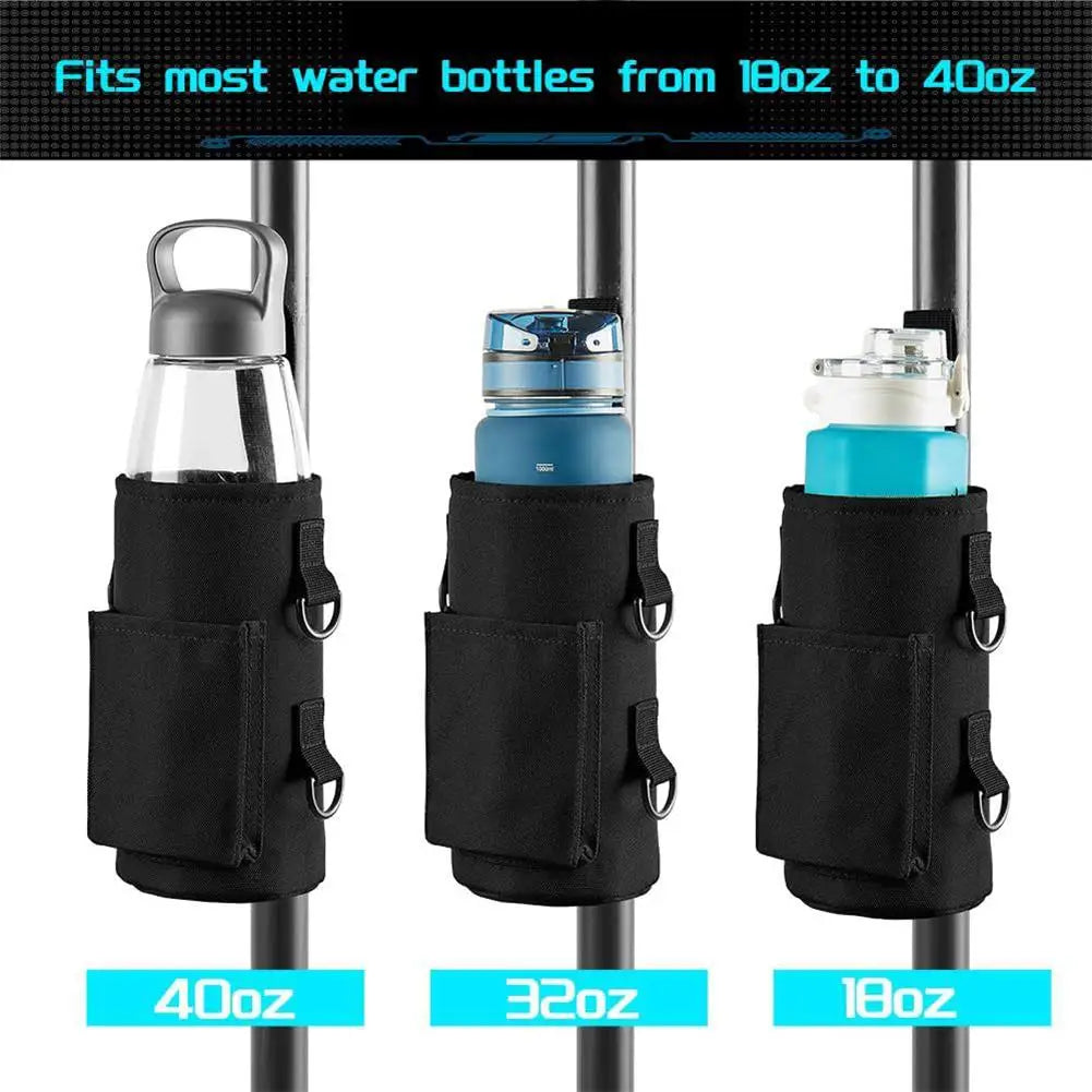 Magnetic Water Bottle Holder Bag 2025 – Gym & Outdoor Sports, Strong Magnet Cup Pouch