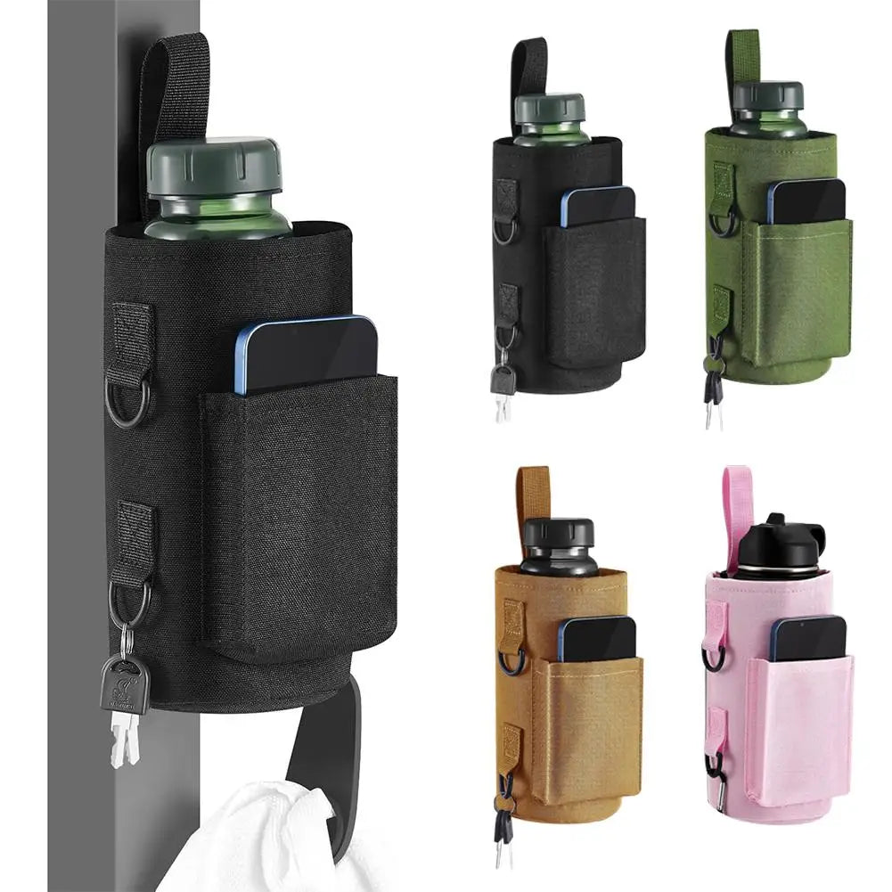 2025 Magnetic Water Bottle Pouch – Gym & Outdoor Sports Cup Holder with Strong Magnet